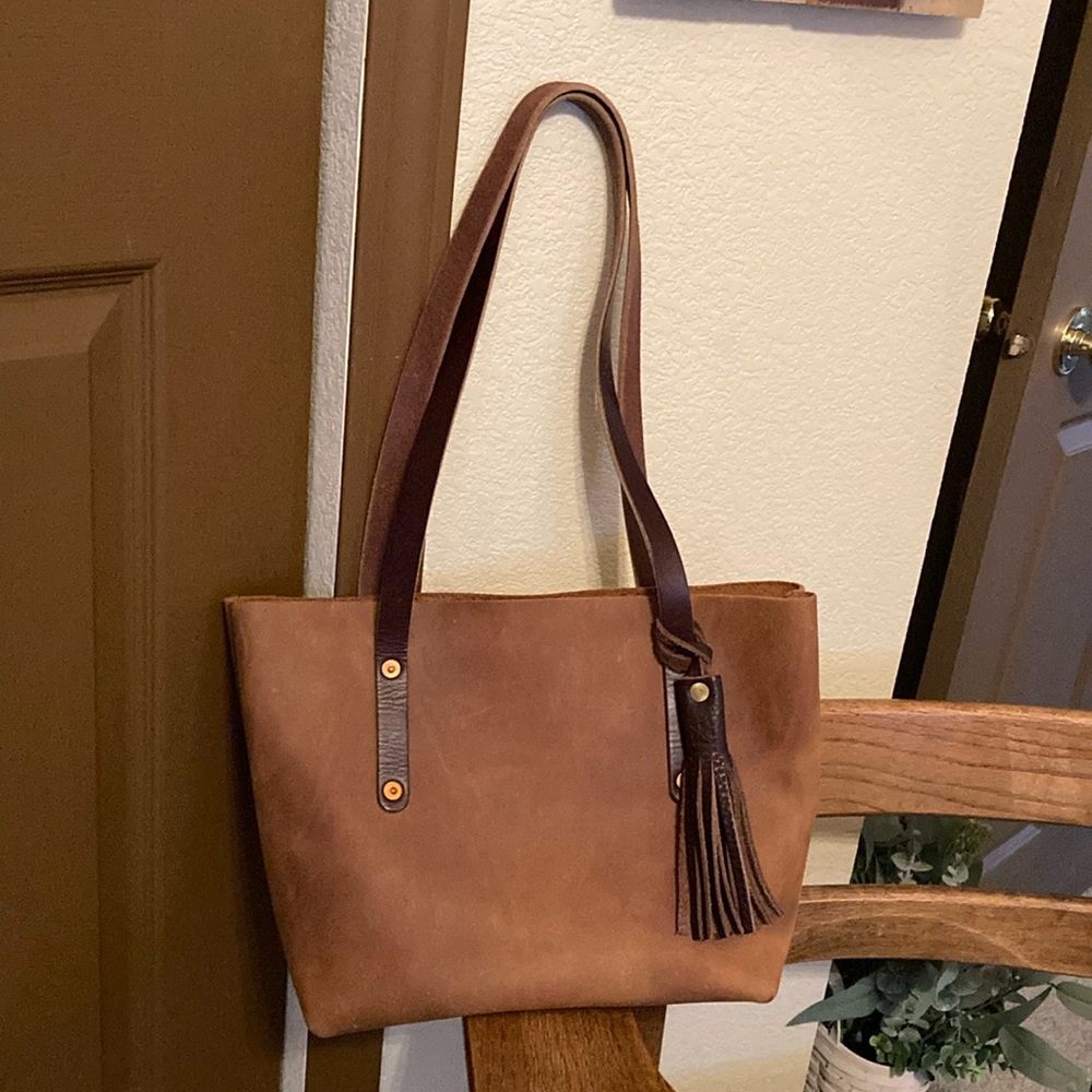 Go Forth Goods Medium Avery with Tassel Like New! - Picture 3 of 9